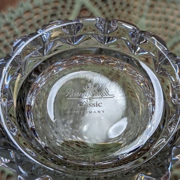 Vintage 1950's Rosenthal Lead Crystal Pitcher - Picture 3 of 6